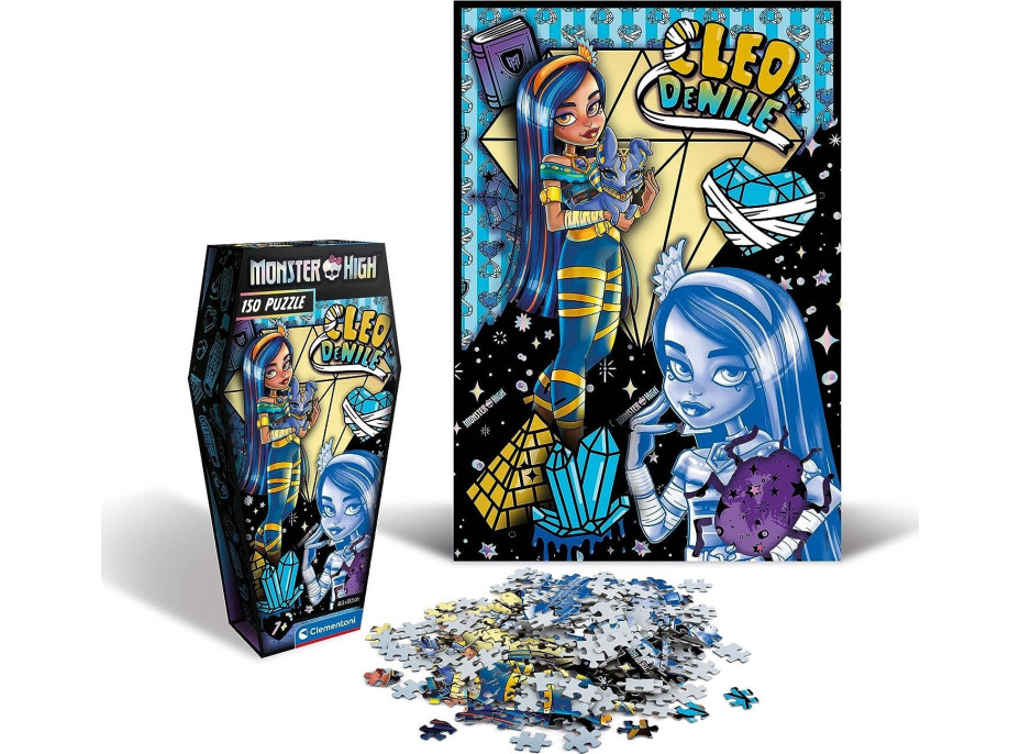 CLEMENTONI Puzzle Monster High: Cleo Denile 150 dielikov