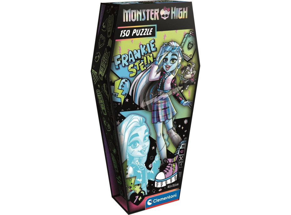 CLEMENTONI Puzzle Monster High: Frankie Stein 150 dielikov