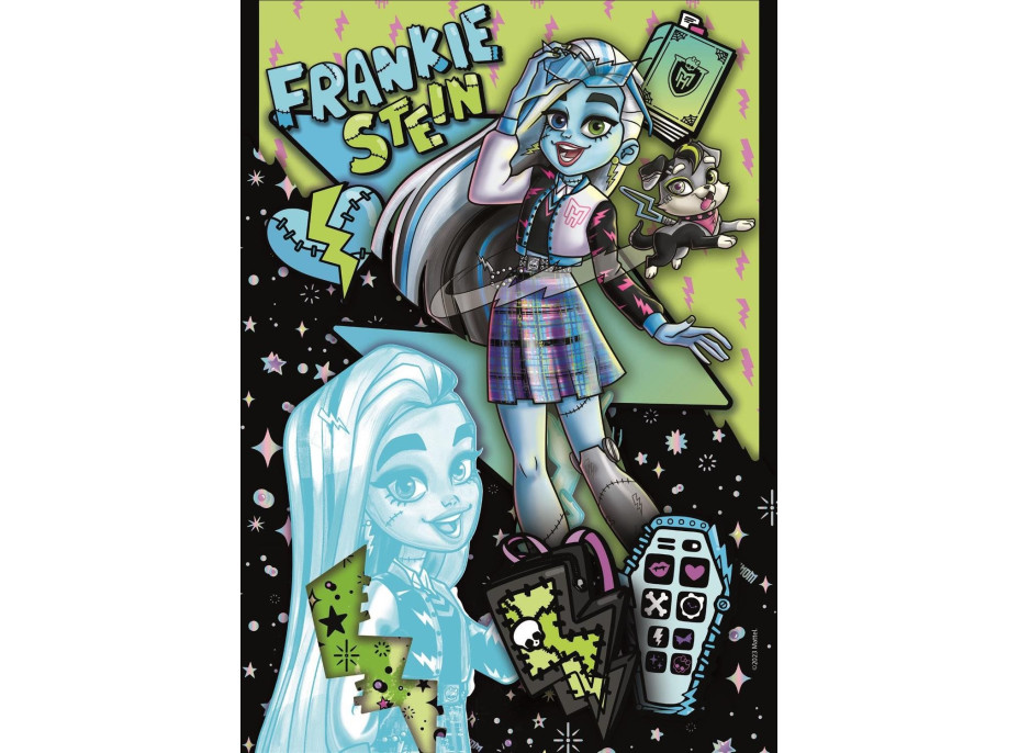 CLEMENTONI Puzzle Monster High: Frankie Stein 150 dielikov