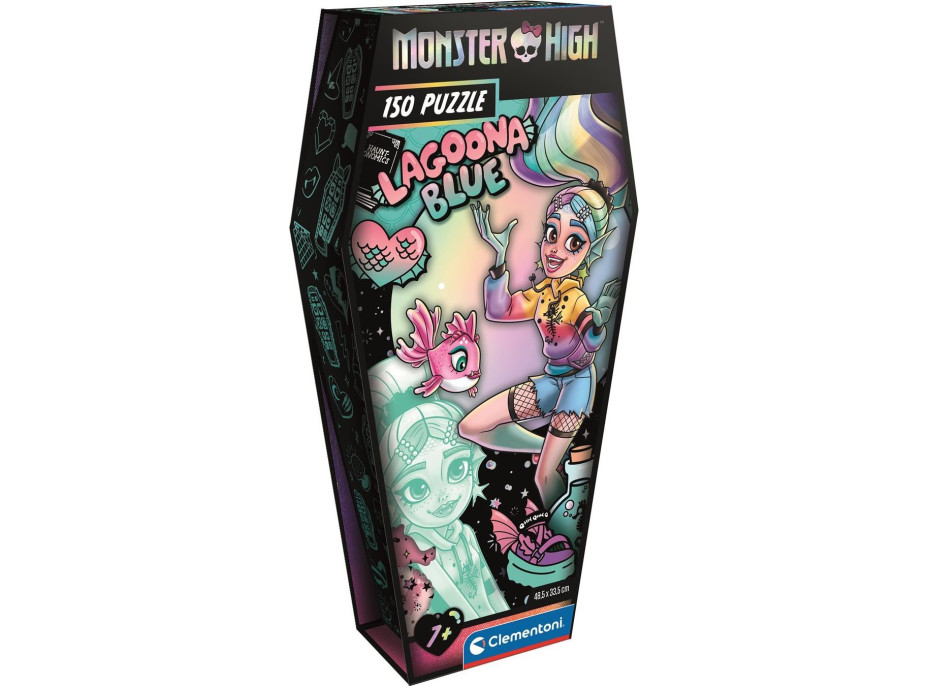 CLEMENTONI Puzzle Monster High: Lagoona Blue 150 dielikov