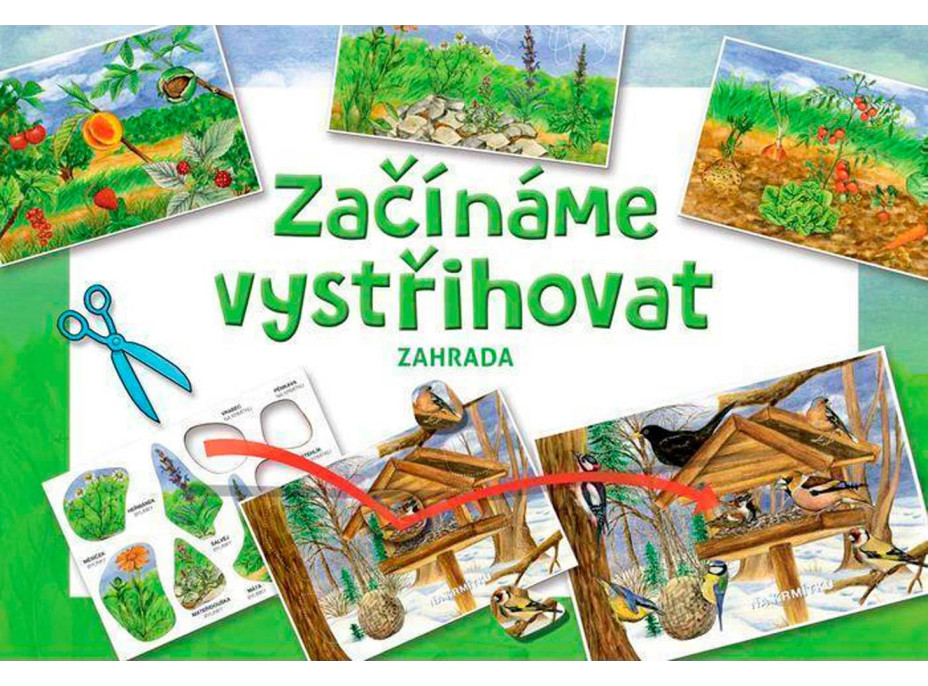 Začíname vystrihovať - Záhrada