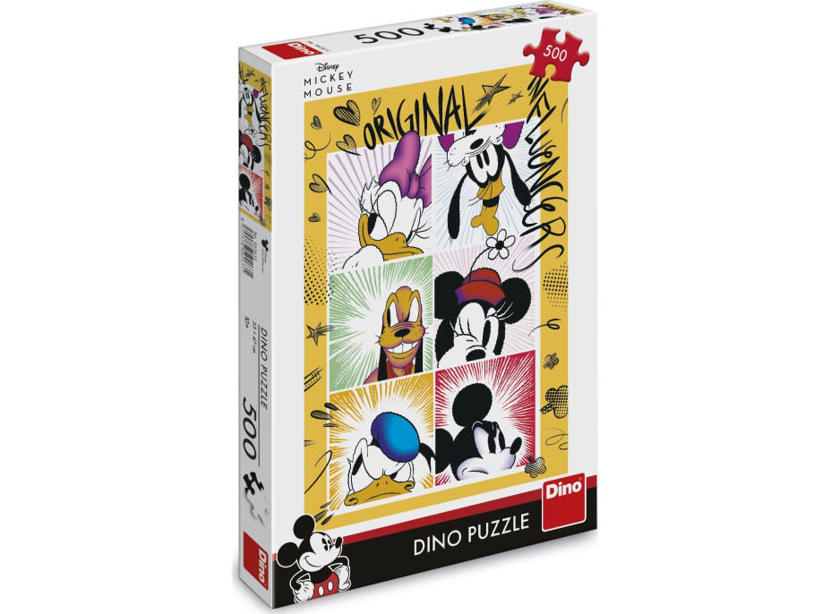 DINO Puzzle Mickeyho partia 500 dielikov