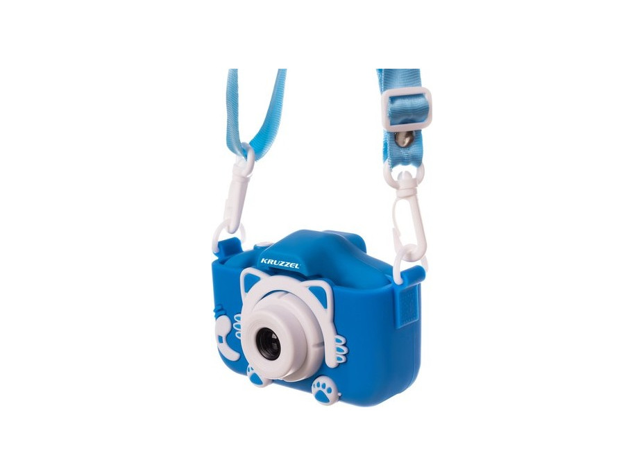 Digitálny fotoaparát Kruzzel - modrý