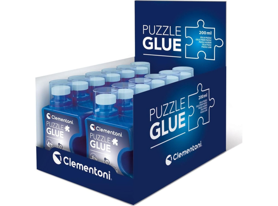 CLEMENTONI Lepidlo Puzzle Glue 200ml (na 4000 dielikov)