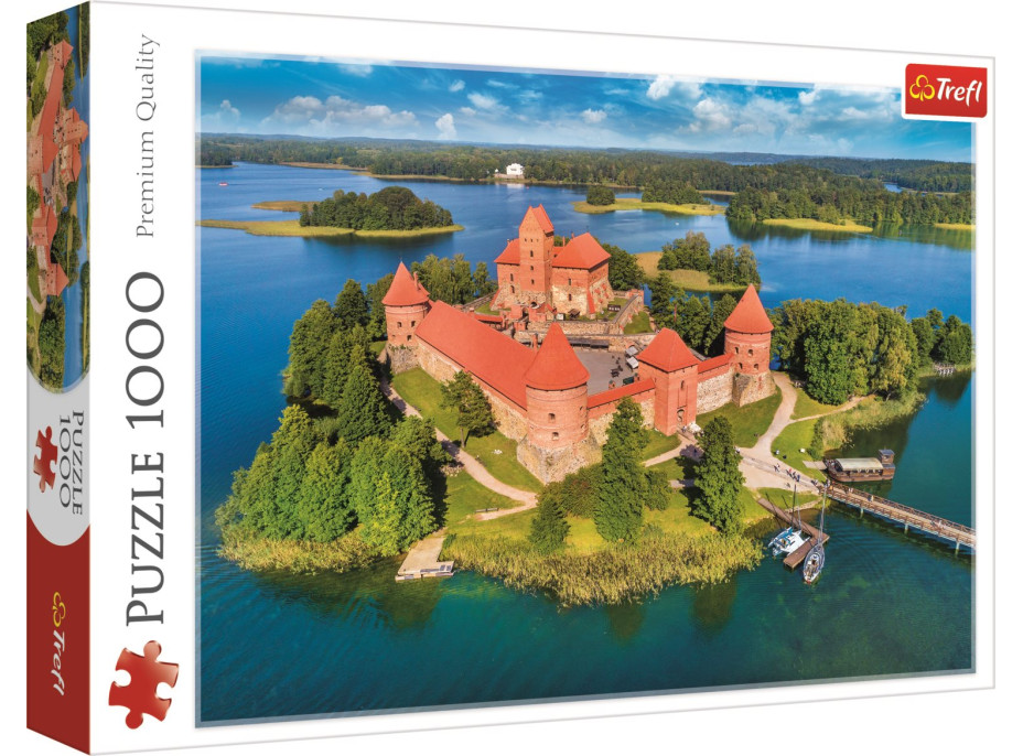 TREFL Puzzle Hrad Trakai, Litva 1000 dielikov