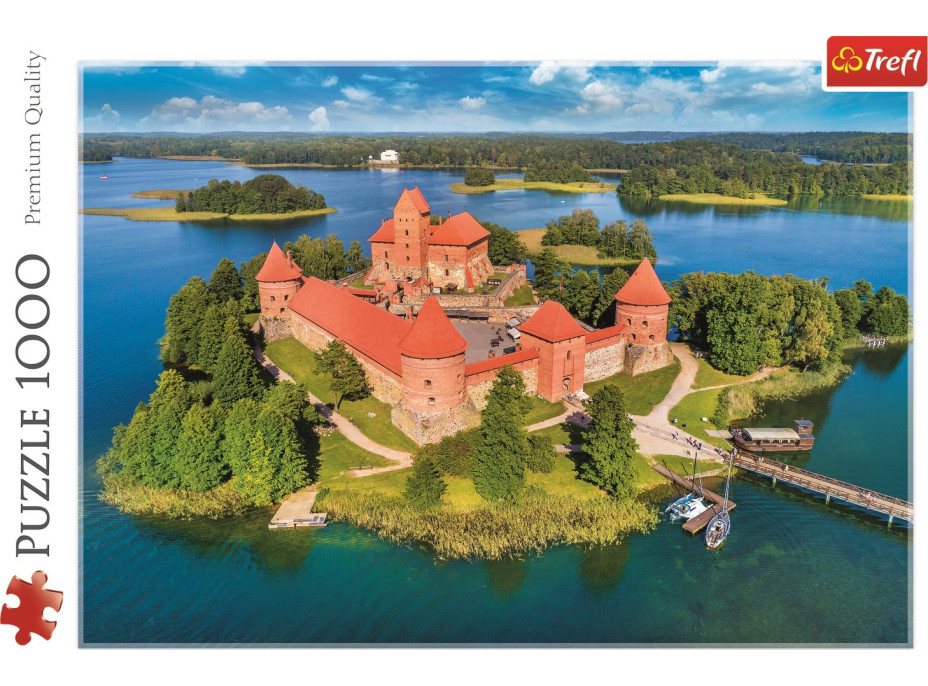 TREFL Puzzle Hrad Trakai, Litva 1000 dielikov