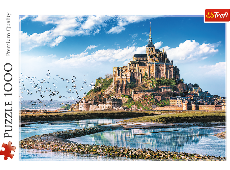TREFL Puzzle Mont Saint Michel 1000 dielikov