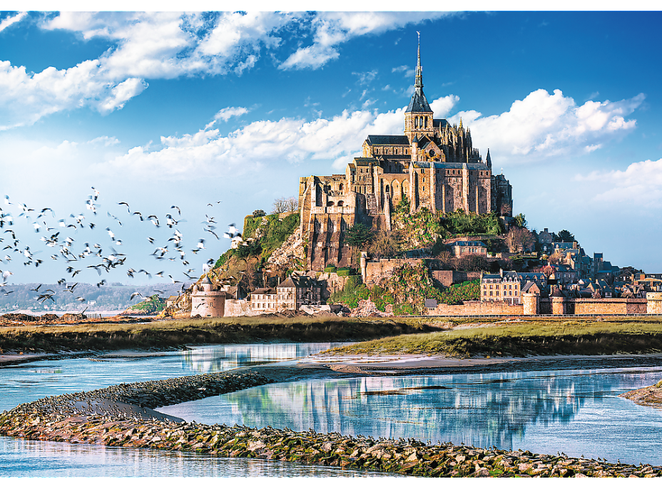 TREFL Puzzle Mont Saint Michel 1000 dielikov