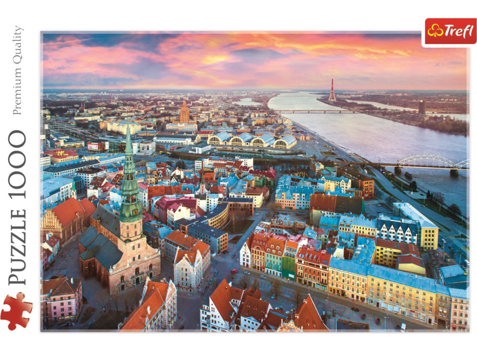 TREFL Puzzle Riga, Lotyšsko 1000 dielikov