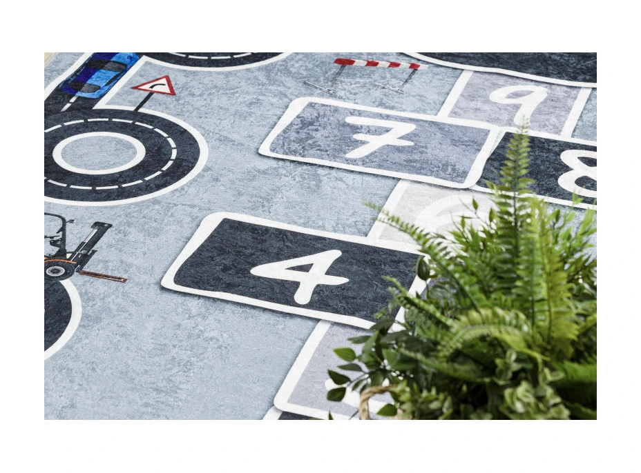 Detský kusový koberec Bambino 2279 Hopscotch grey