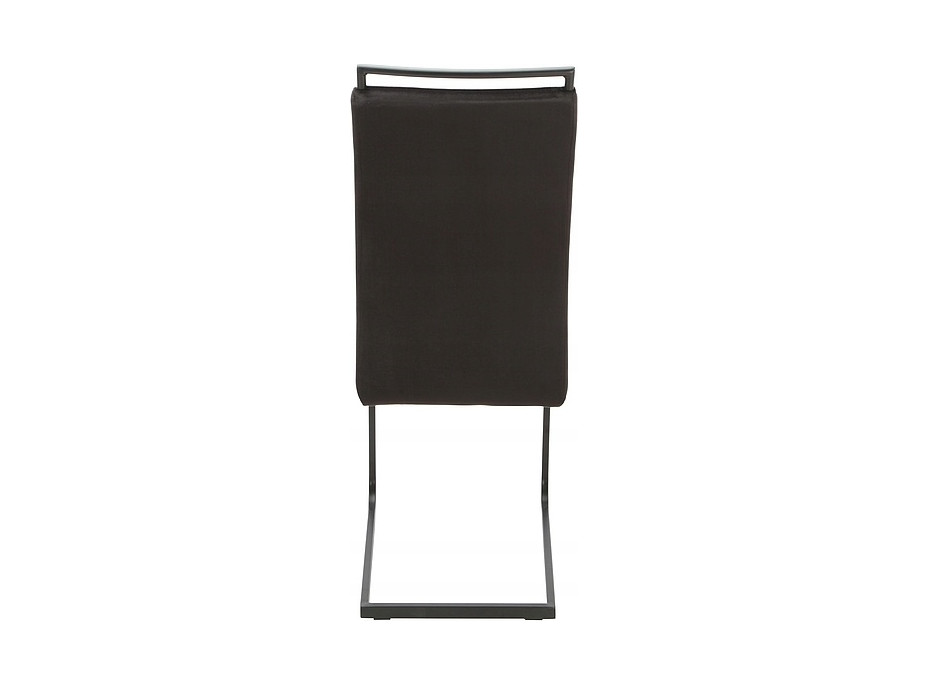 Jedálenská stolička H441 - čierna / chróm