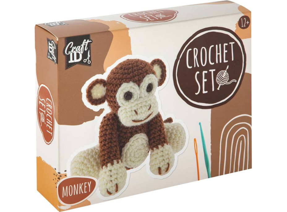Kreatívny set - Háčkovaná opica