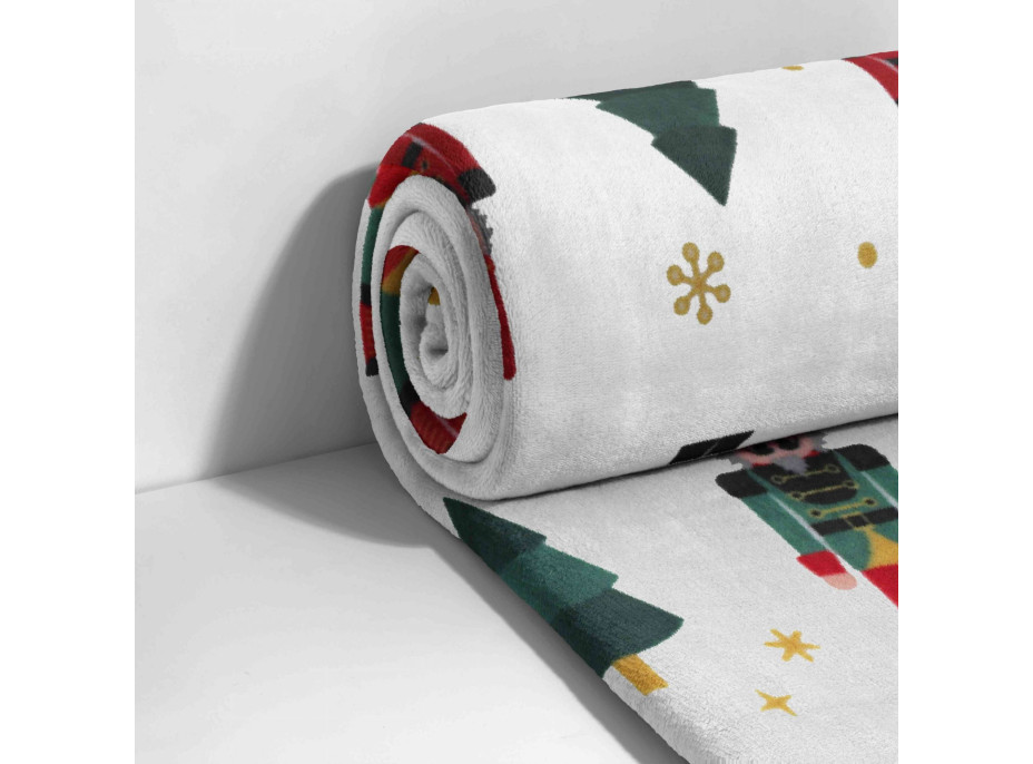 Deka prehoz Luskáčik 130x170 cm - ecru/krémová