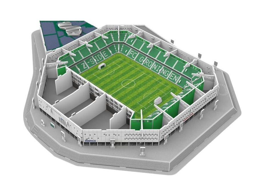 3D PUZZLE STADIUM 3D puzzle Hitachi Capital Mobility Štadión - FC Groningen 111 dielikov