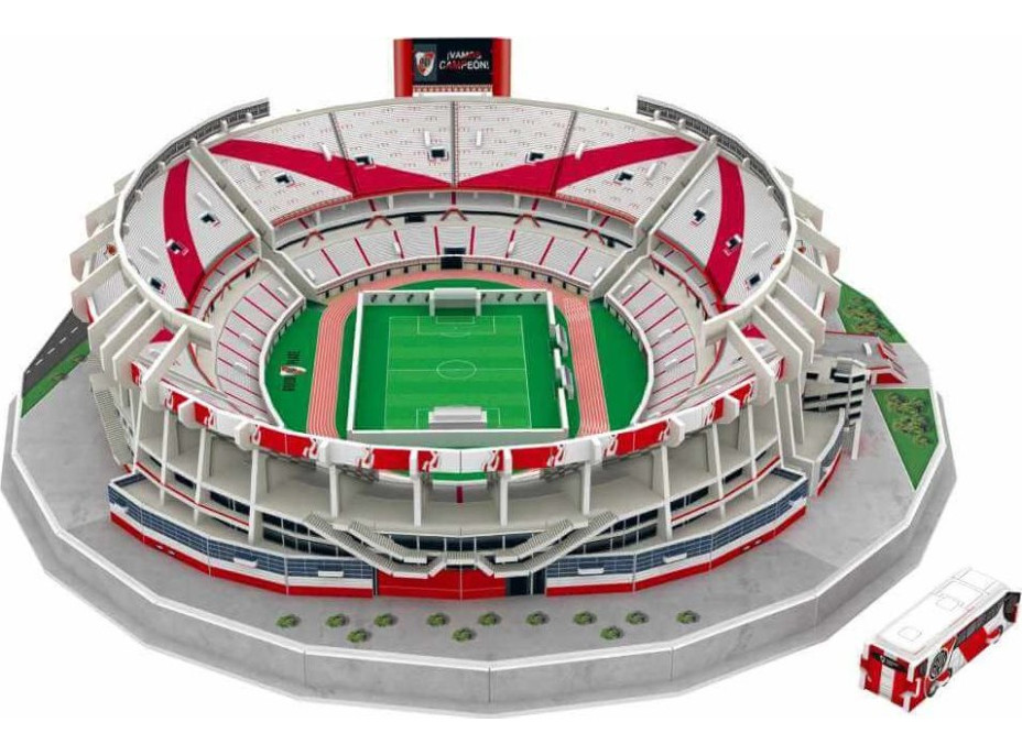 3D PUZZLE ŠTÁDIUM 3D puzzle Štadión El Monumental - CA River Plate