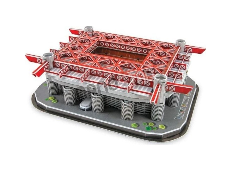 NANOSTAD 3D puzzle Štadión San Siro - AC Miláno 86 dielikov