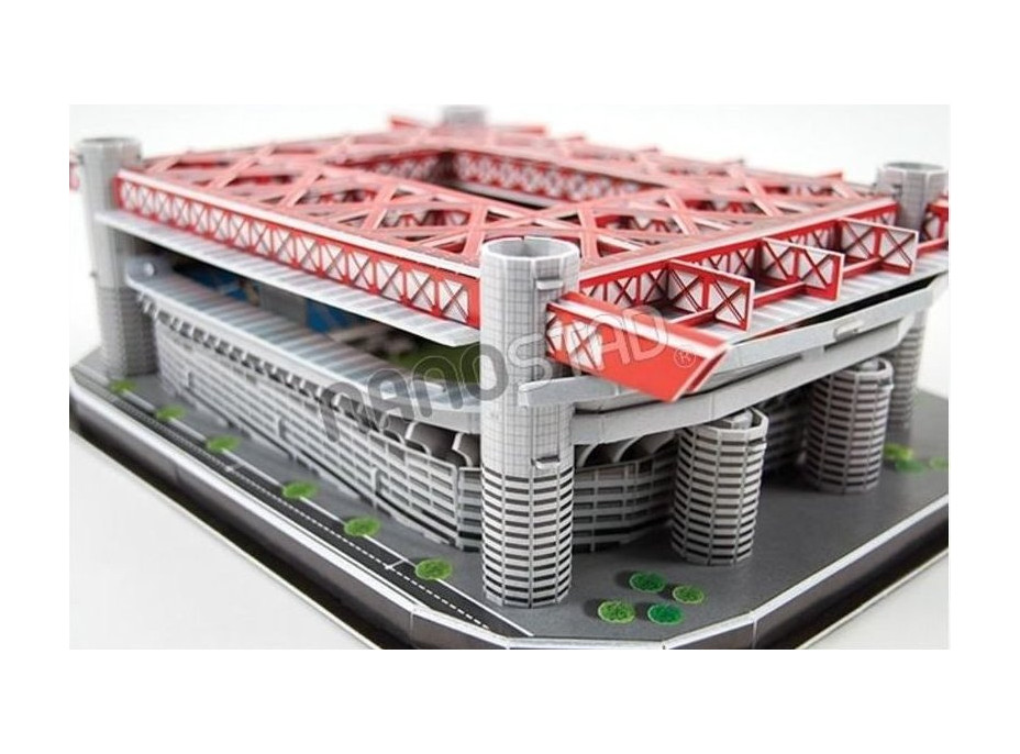 NANOSTAD 3D puzzle Štadión San Siro - AC Miláno 86 dielikov
