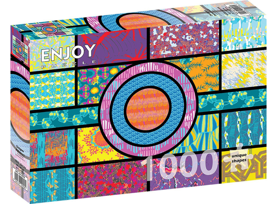 ENJOY Puzzle Dizajnové vzory č.2 1000 dielikov