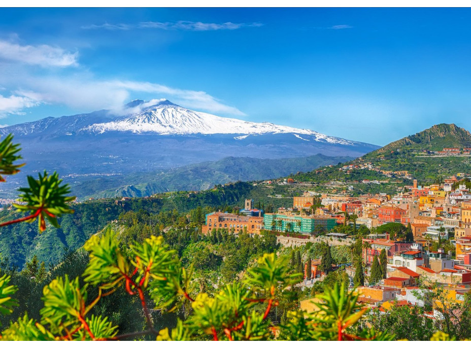 ENJOY Puzzle Etna a Taormina, Sicília 1000 dielikov