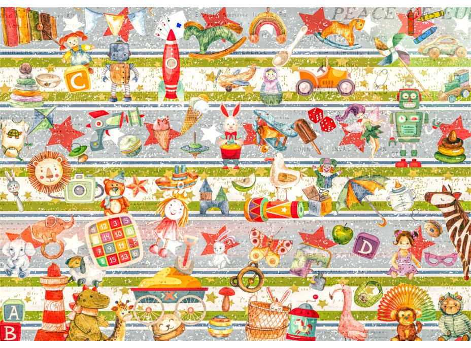 ENJOY Puzzle Hračkárstvo 1000 dielikov
