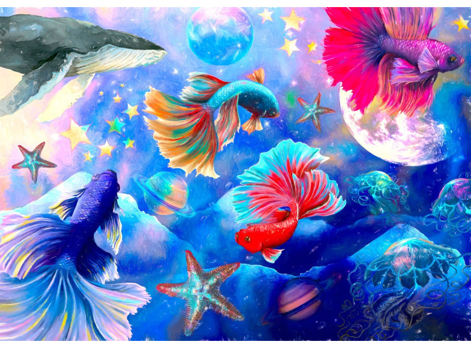 ENJOY Puzzle Podmorská galaxia 1000 dielikov