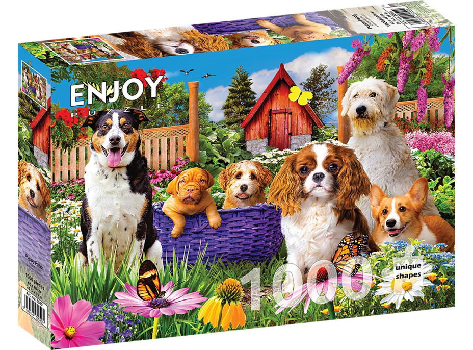 ENJOY Puzzle Šteňacia hliadka 1000 dielikov