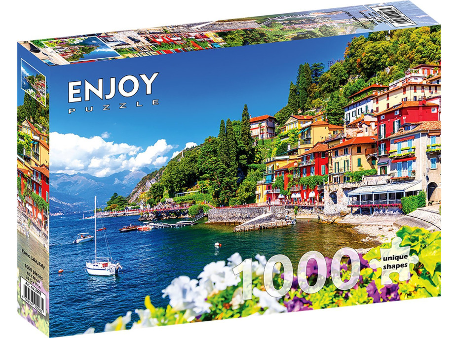 ENJOY Puzzle Jazero Como, Taliansko 1000 dielikov