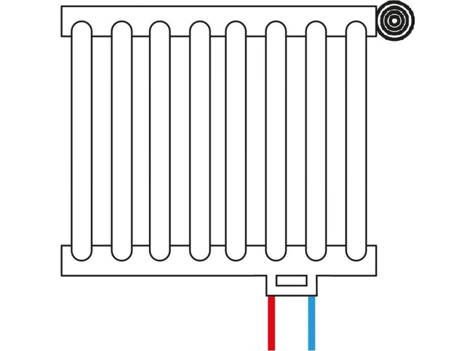 Pripojovací ventil A1 - spodné priame pripojenie - kompletná sada