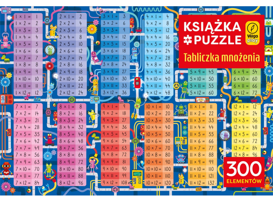 Puzzle Malá násobilka 300 dielikov