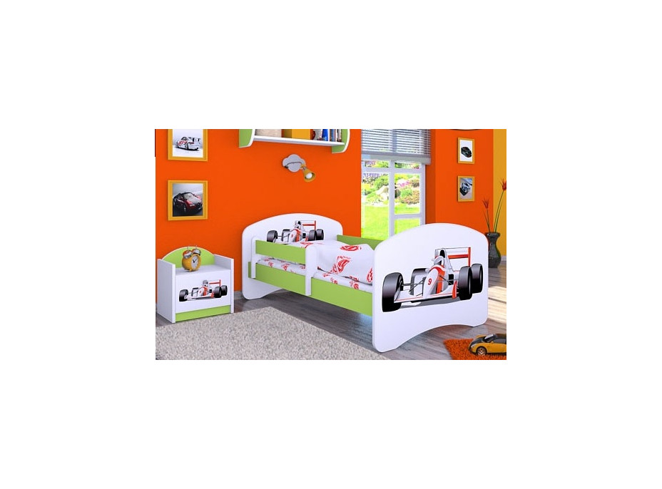 Detská posteľ bez šuplíka 200x90 cm FORMULA F1