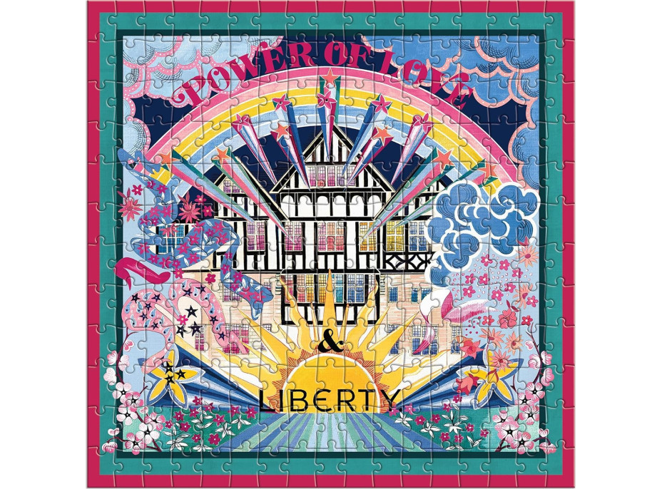 GALISON Štvorcové puzzle Liberty: Sila lásky 4x200 dielikov