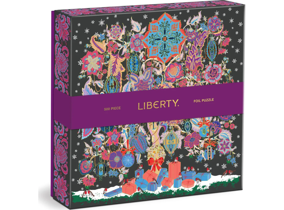 GALISON Štvorcové puzzle Liberty: Vianočný strom života 500 dielikov