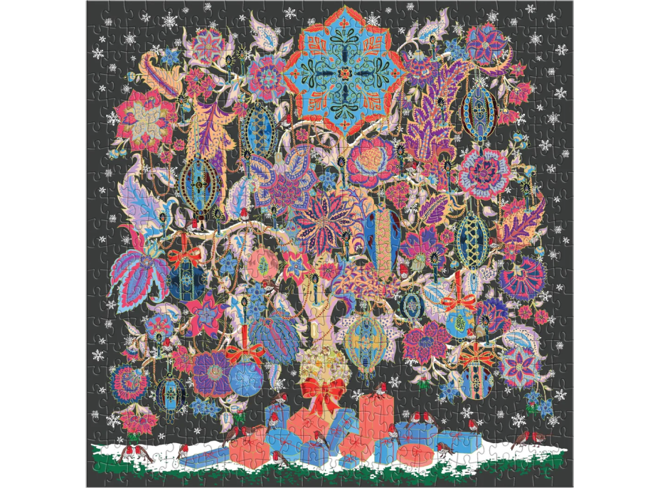 GALISON Štvorcové puzzle Liberty: Vianočný strom života 500 dielikov