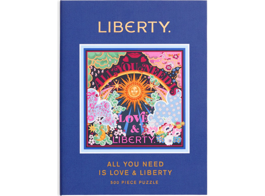 GALISON Štvorcové puzzle Liberty: Všetko, čo potrebuješ, je láska a voľnosť 500 dielikov