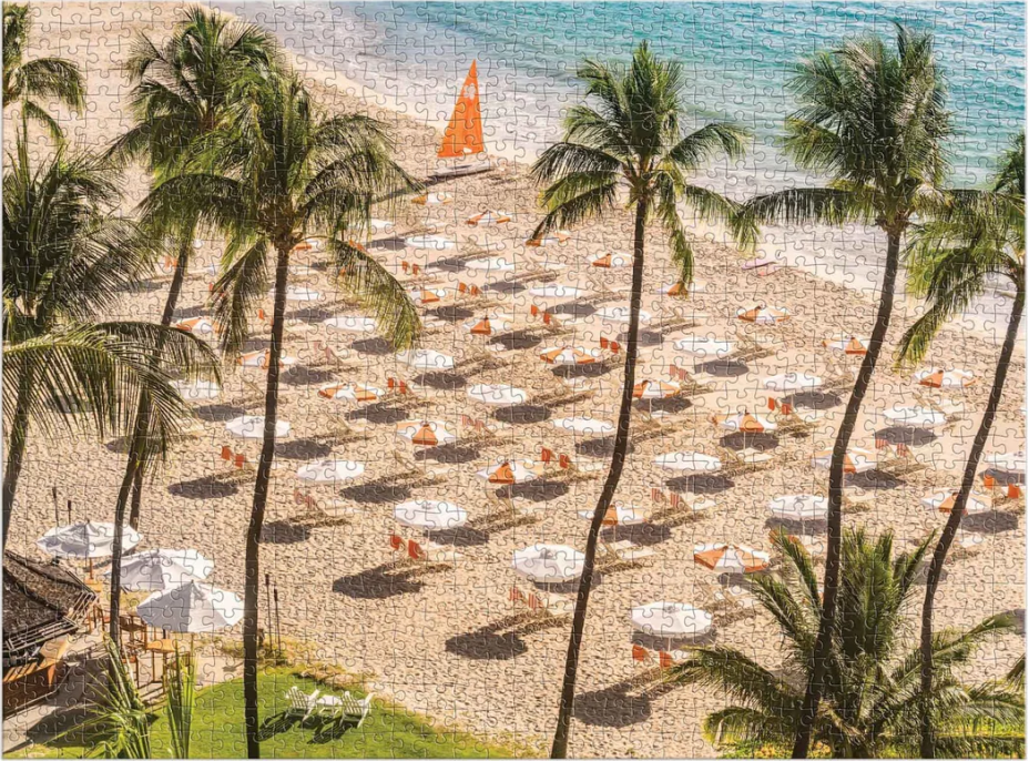 GALISON Puzzle Gray Malin: Plážový klub 1000 dielikov