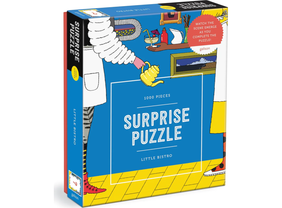 GALISON Surprise puzzle Malé bistro 1000 dielikov