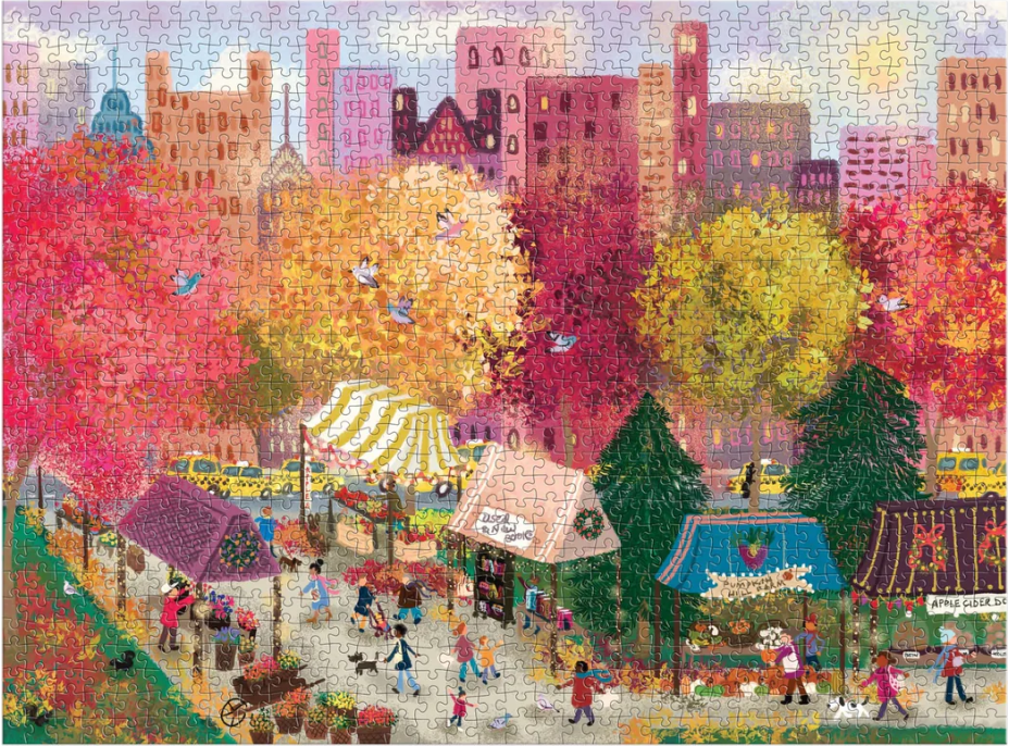 GALISON Puzzle Jesenné trhovisko 1000 dielikov