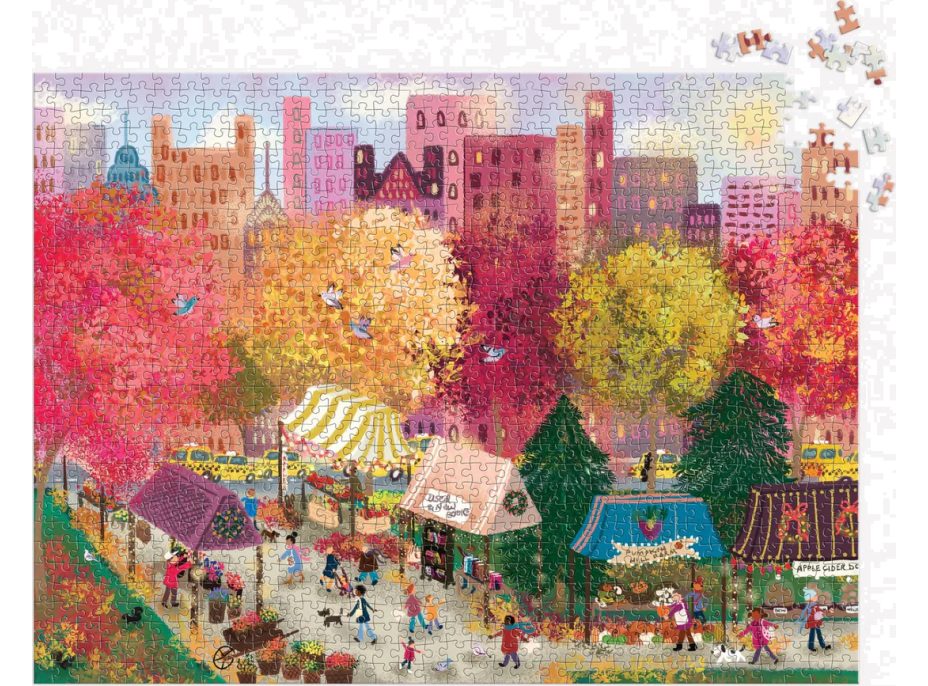 GALISON Puzzle Jesenné trhovisko 1000 dielikov