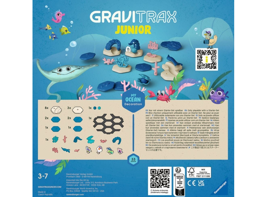 RAVENSBURGER GraviTrax Junior Oceán