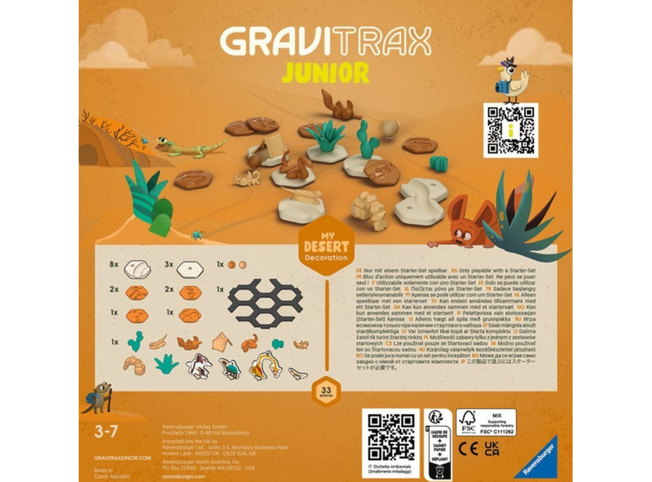 RAVENSBURGER GraviTrax Junior Púšť