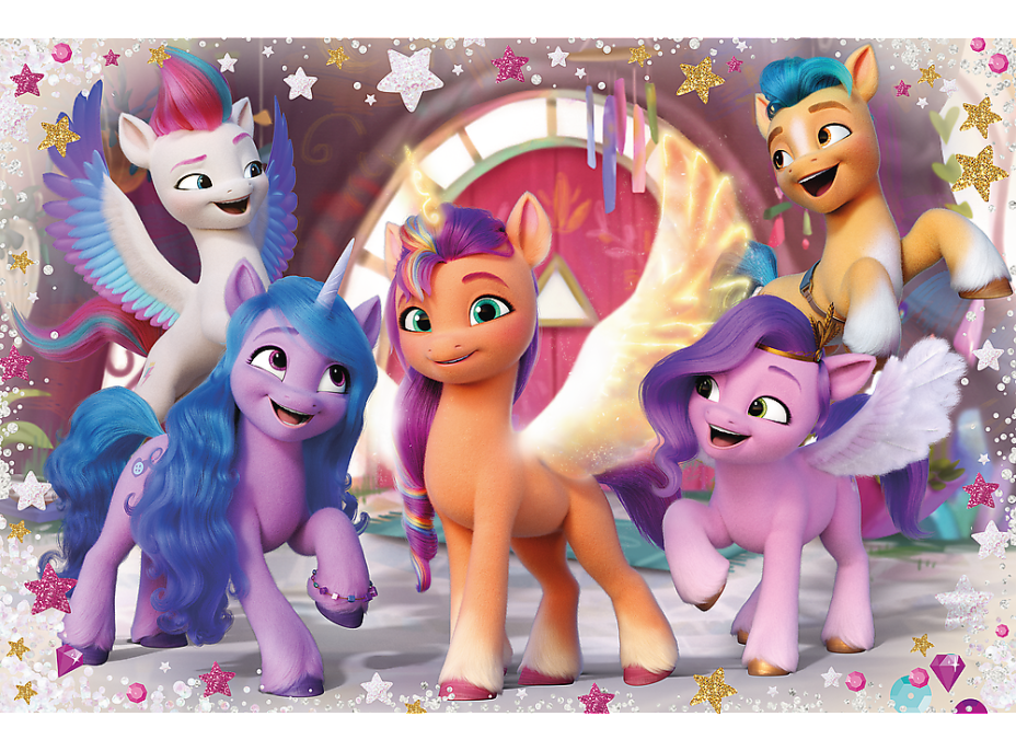 TREFL Puzzle My Little Pony: Šťastný deň MAXI 24 dielikov