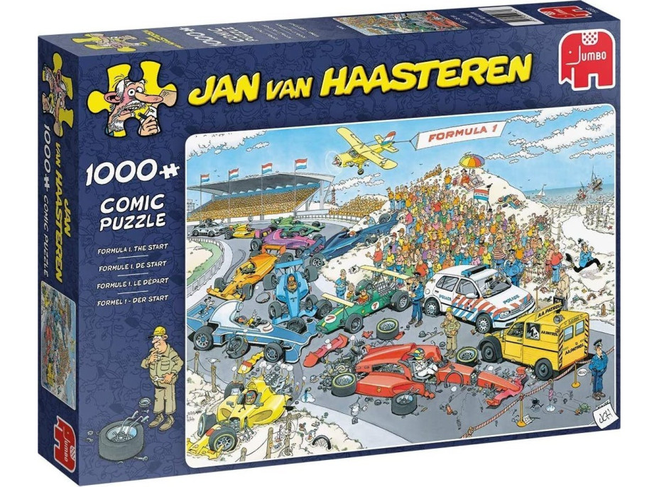 JUMBO Puzzle JvH Štart Formula 1, 1000 dielikov