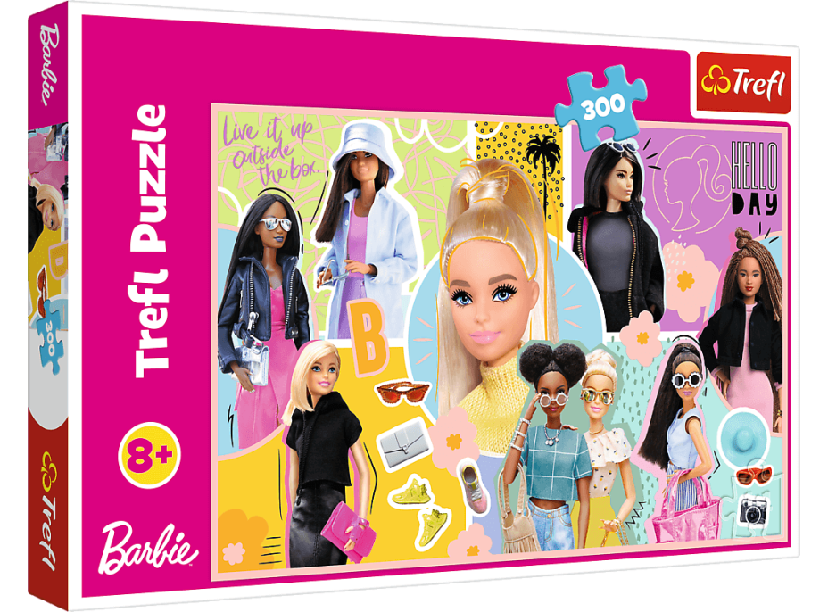 TREFL Puzzle Tvoja obľúbená Barbie 300 dielikov