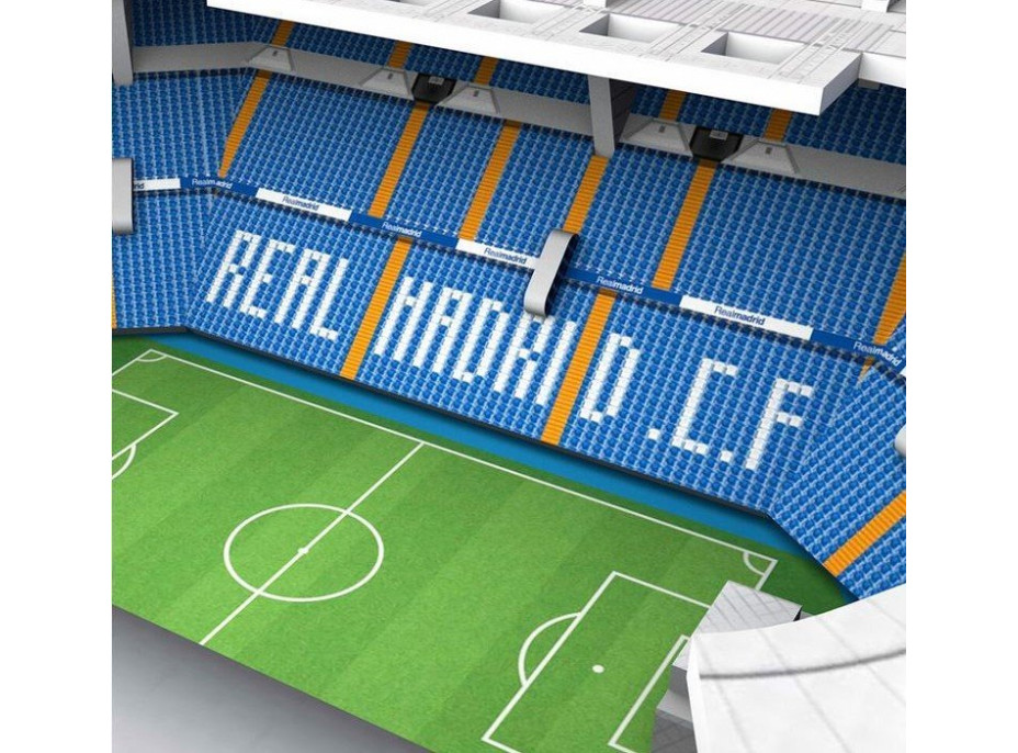 NANOSTAD 3D puzzle Štadión Santiago Bernabéu - FC Real Madrid MINI 47 dielikov