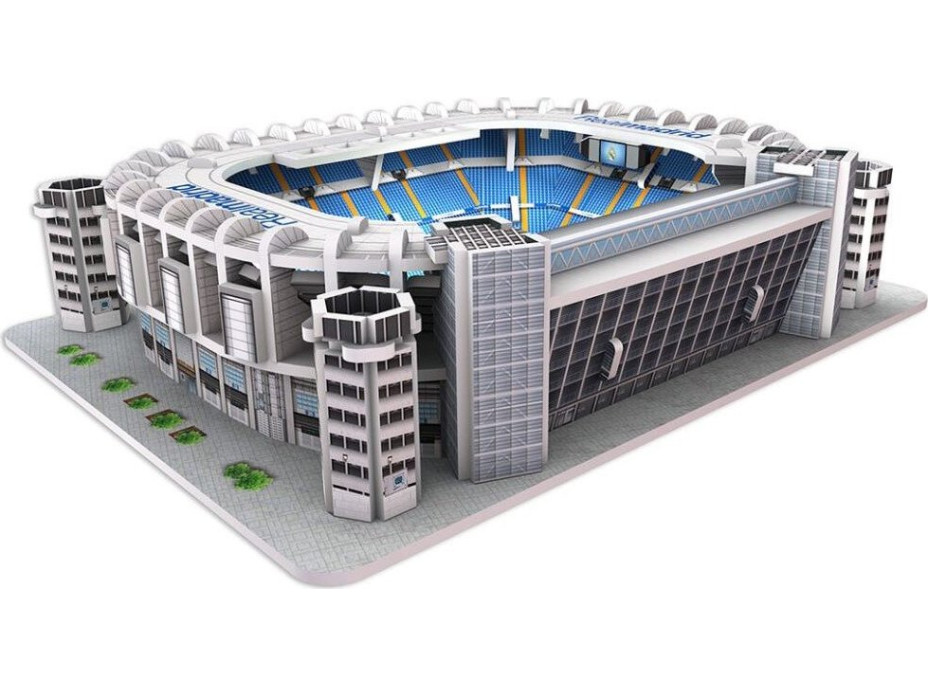 NANOSTAD 3D puzzle Štadión Santiago Bernabéu - FC Real Madrid MINI 47 dielikov