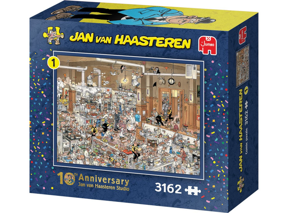 JUMBO Puzzle JvH 10 rokov Jan van Haasteren XXXL (jubilejná limitovaná edícia) 30200 dielikov