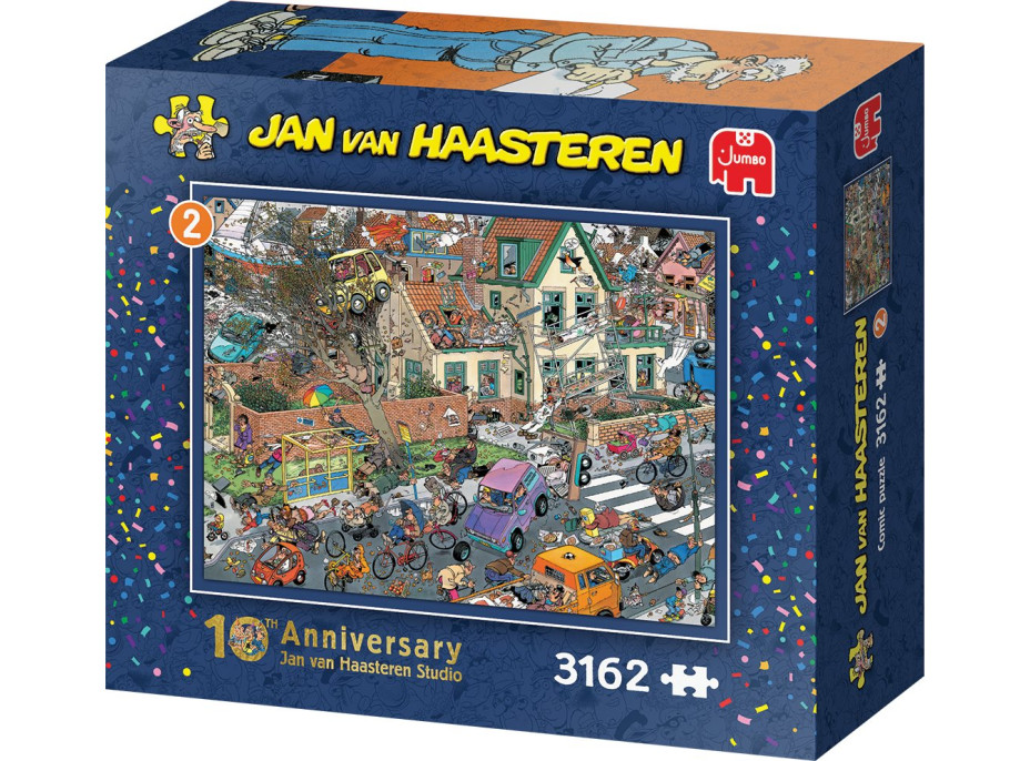 JUMBO Puzzle JvH 10 rokov Jan van Haasteren XXXL (jubilejná limitovaná edícia) 30200 dielikov