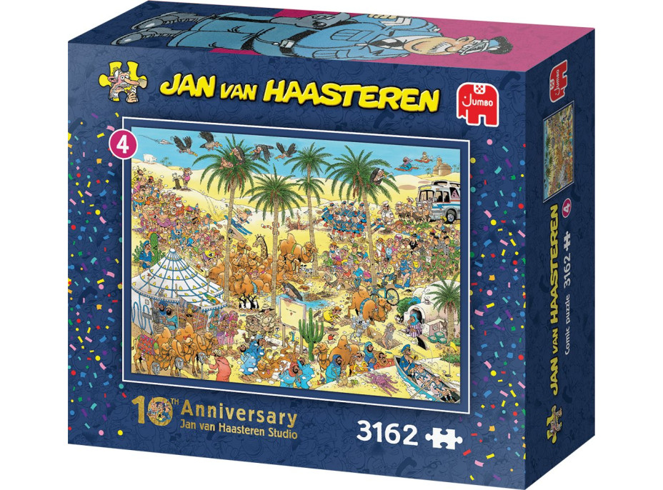 JUMBO Puzzle JvH 10 rokov Jan van Haasteren XXXL (jubilejná limitovaná edícia) 30200 dielikov