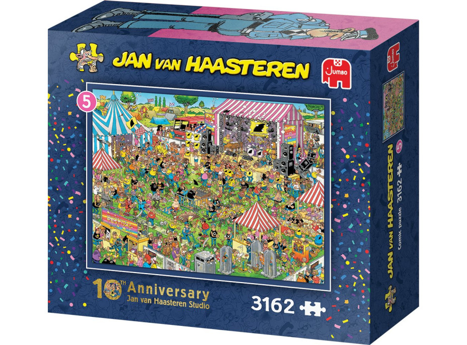 JUMBO Puzzle JvH 10 rokov Jan van Haasteren XXXL (jubilejná limitovaná edícia) 30200 dielikov