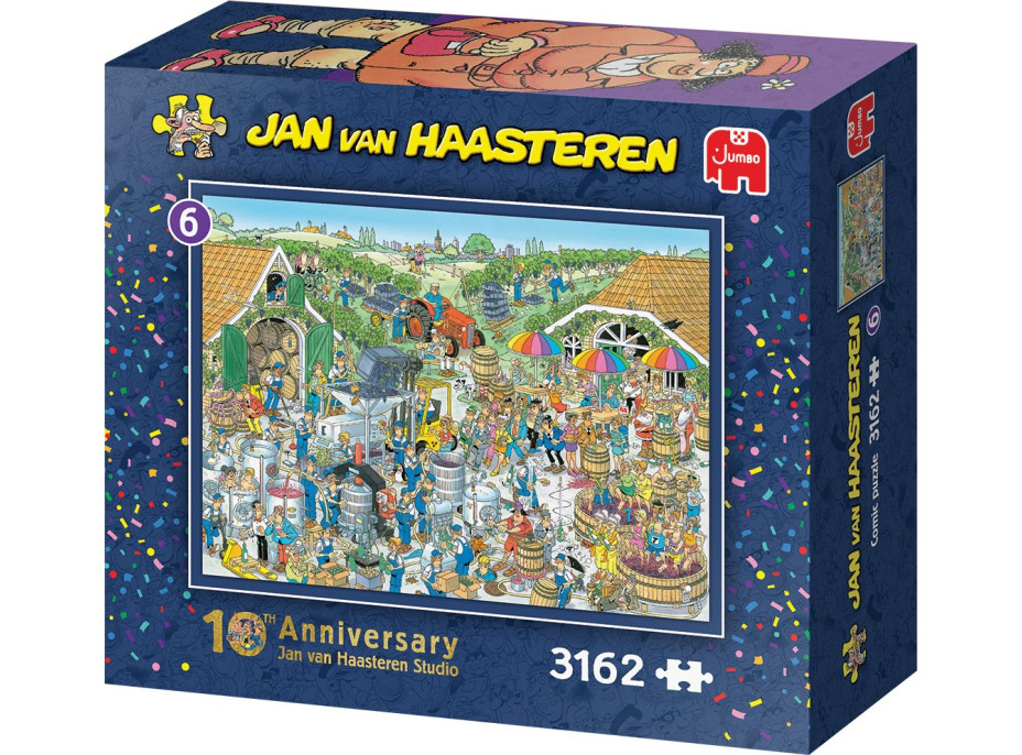 JUMBO Puzzle JvH 10 rokov Jan van Haasteren XXXL (jubilejná limitovaná edícia) 30200 dielikov